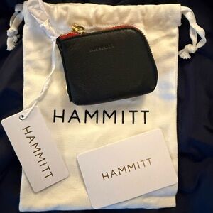 Hammitt Black Leather SYD pouch